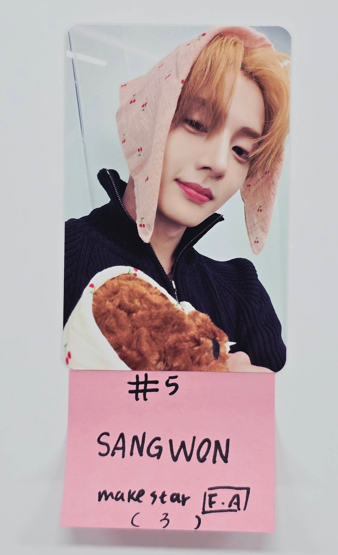 ALPHA DRIVE ONE "EUPHORIA" - Makestar Pre-Order Benefit Photocard (Freak Alarm ver.) [26.01.20]