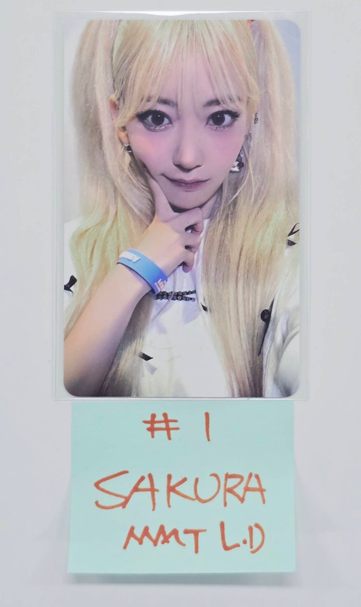 Le Sserafim "Crazy " - MMT Lucky Draw Event Photocard [26.1.21]