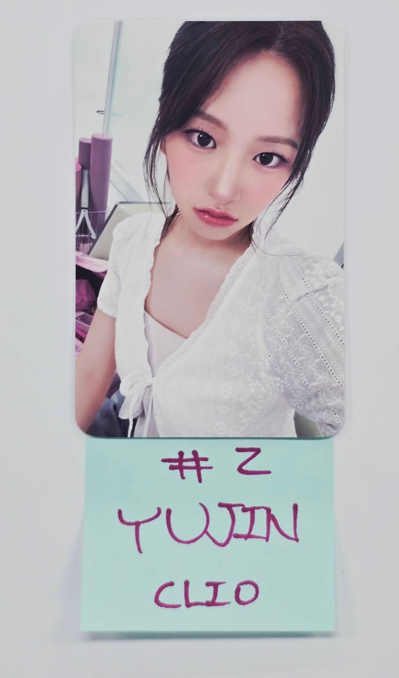YUJIN (Of IVE) - Clio Event Photocard [26.1.21] – HALLYUSUPERSTORE