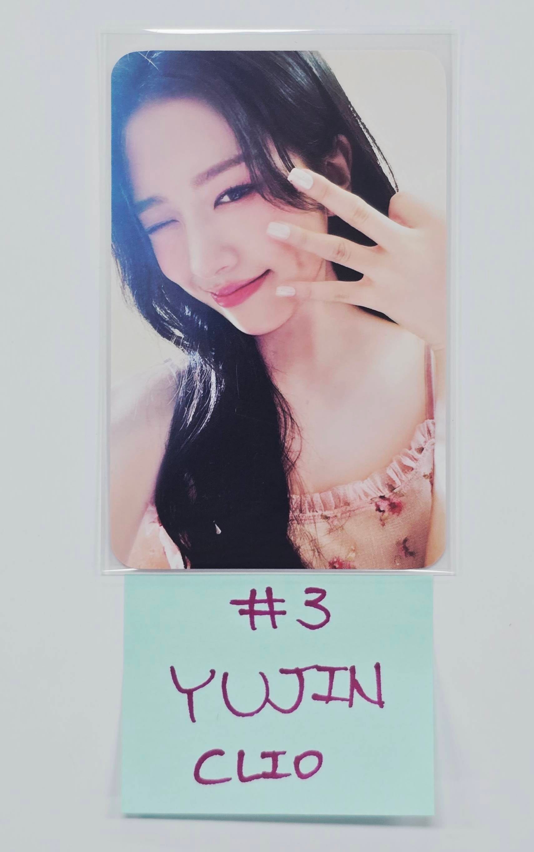 YUJIN (Of IVE) - Clio Event Photocard [26.1.21] – HALLYUSUPERSTORE