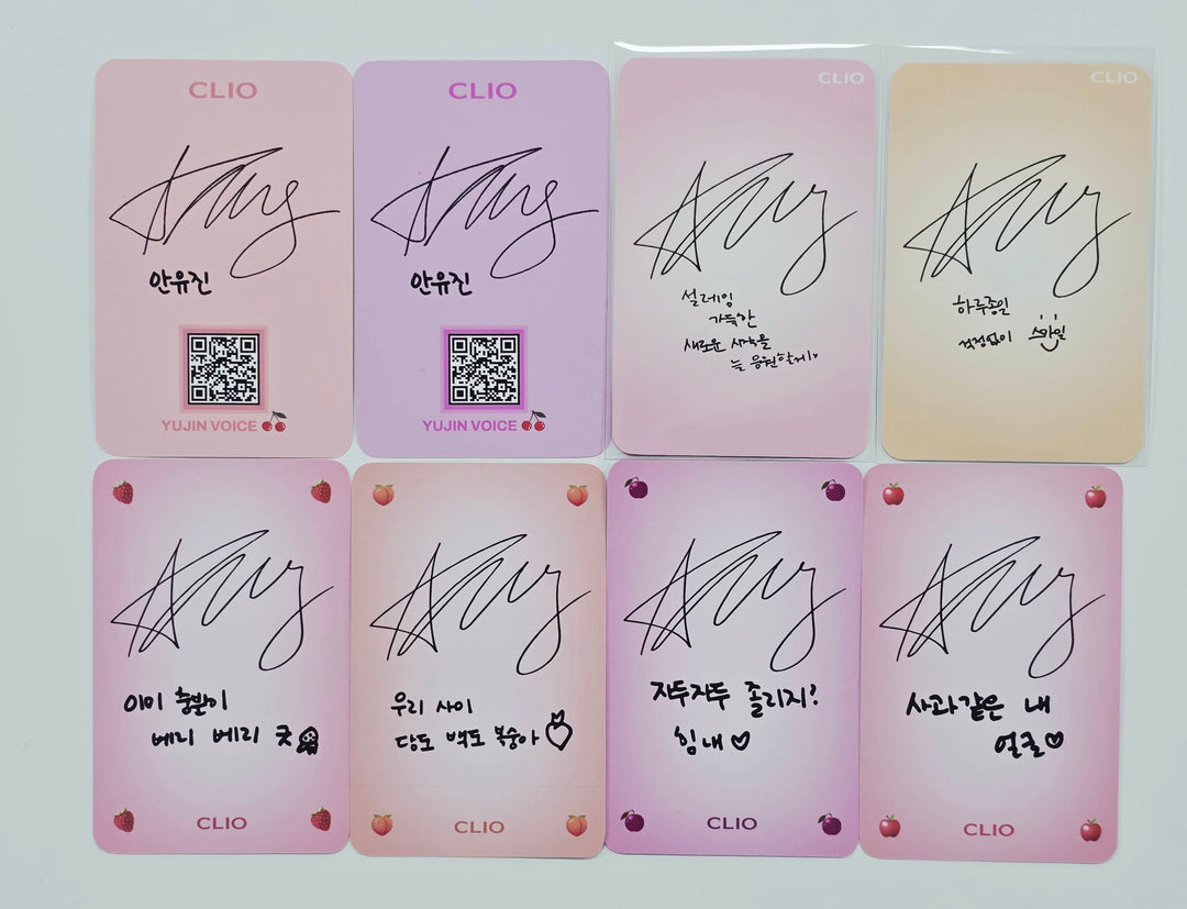 YUJIN (Of IVE) - Clio Event Photocard [26.1.21]