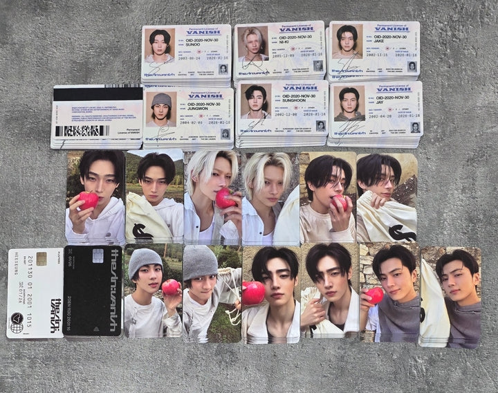 ENHYPEN "THE SIN : VANISH" - Official Photocard (fugitives Ver.) [26.01.21]