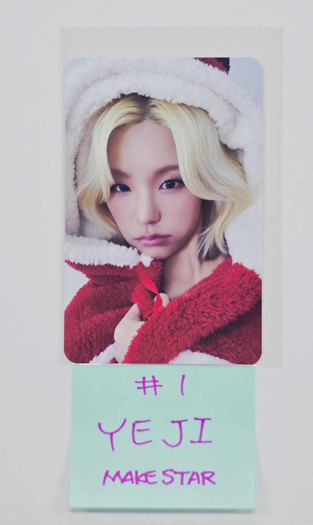 ITZY "TUNNEL VISION" - Makestar Fansign Event Photocard Round 8 [26.1.21]