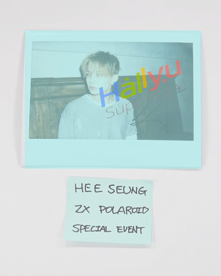 HEESEUNG (of ENHYPEN) "THE SIN VANISH" - Hand Autographed(Signed) 2X Polaroid [26.01.21]