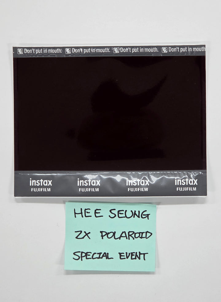 HEESEUNG (of ENHYPEN) "THE SIN VANISH" - Hand Autographed(Signed) 2X Polaroid [26.01.21]