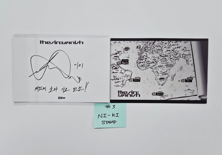 ENHYPEN "THE SIN VANISH" - POP-UP Store Stamp Event Postcard [26.01.21]