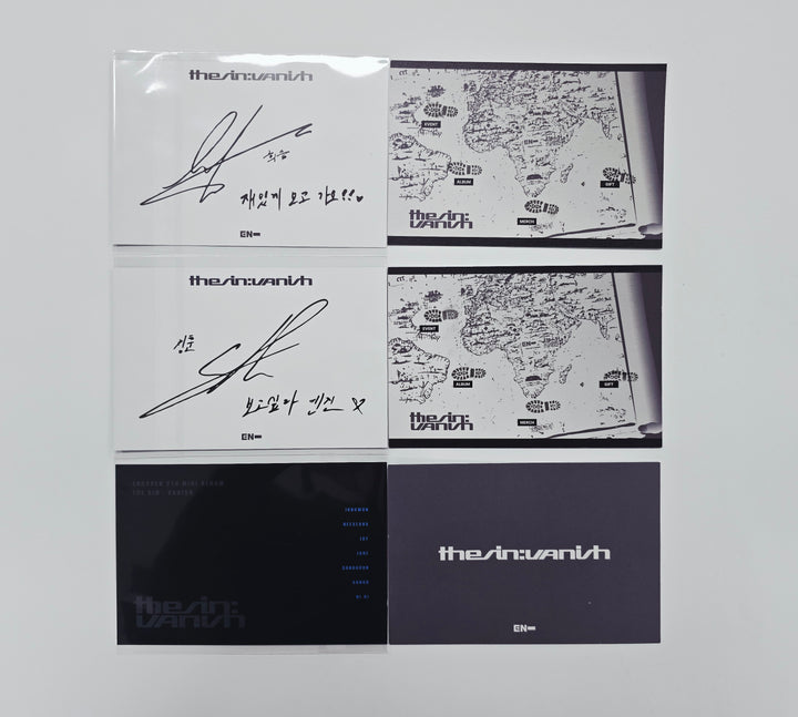 ENHYPEN "THE SIN VANISH" - POP-UP Store Stamp Event Postcard [26.01.21]