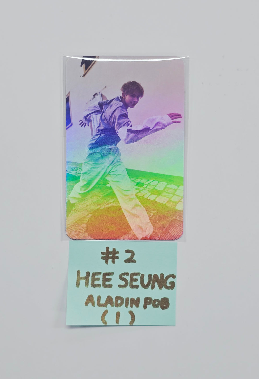 ENHYPEN "THE SIN VANISH" - Aladin Pre-Order Benefit Hologram Photocard [26.01.21]