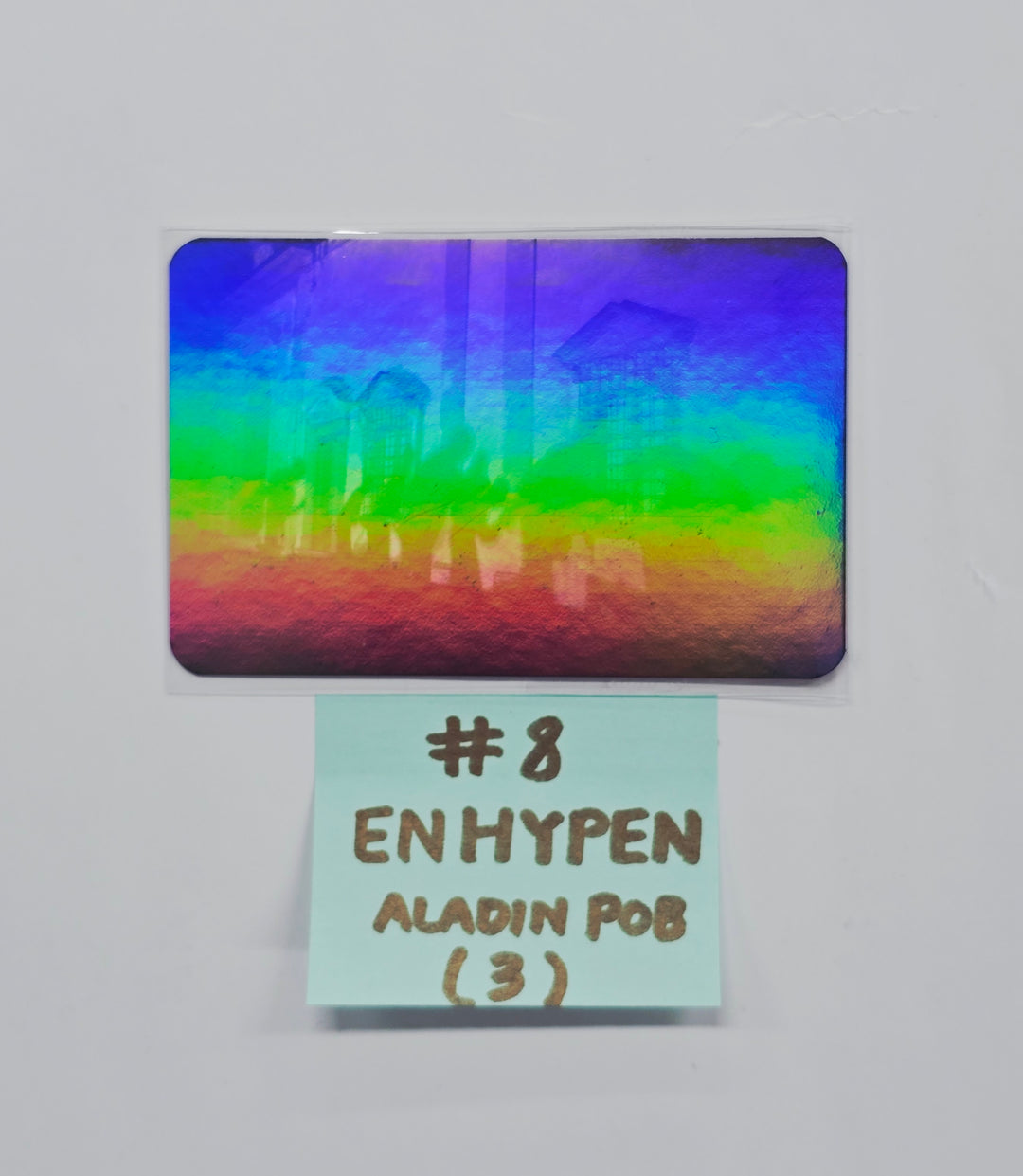 ENHYPEN "THE SIN VANISH" - Aladin Pre-Order Benefit Hologram Photocard [26.01.21]