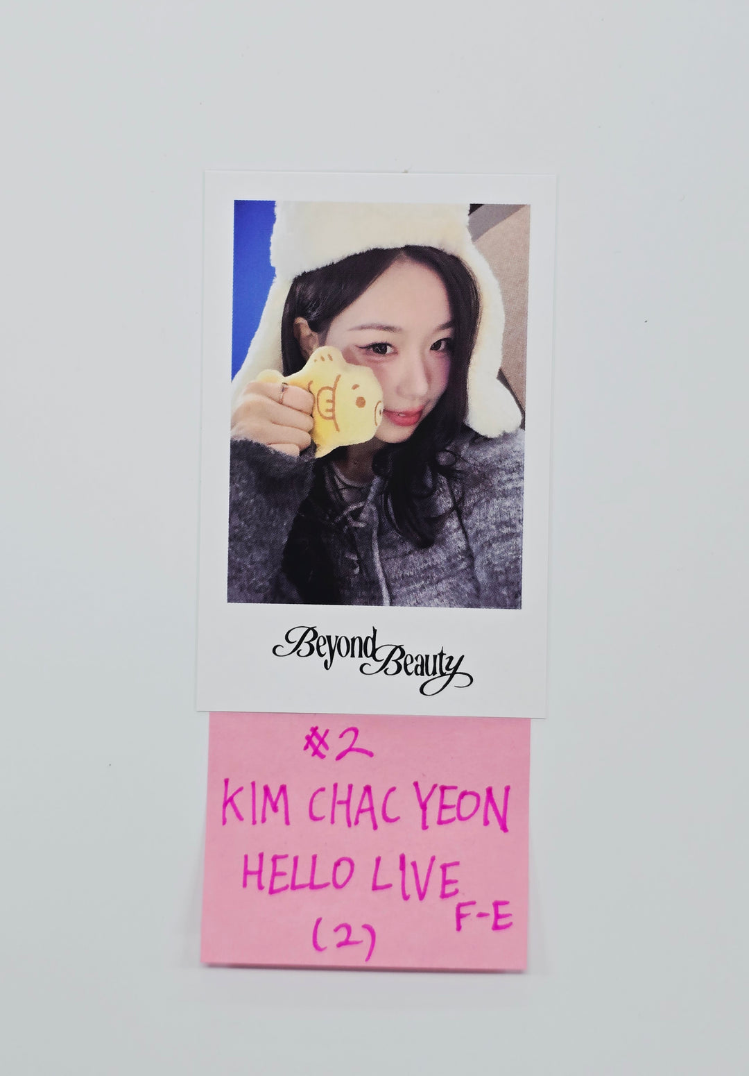 Triples_msnz "Beyond Beauty" - Hello Live Fansing Event Polaroid type Photocard (Objekt Music Album ver.) [26.01.23]
