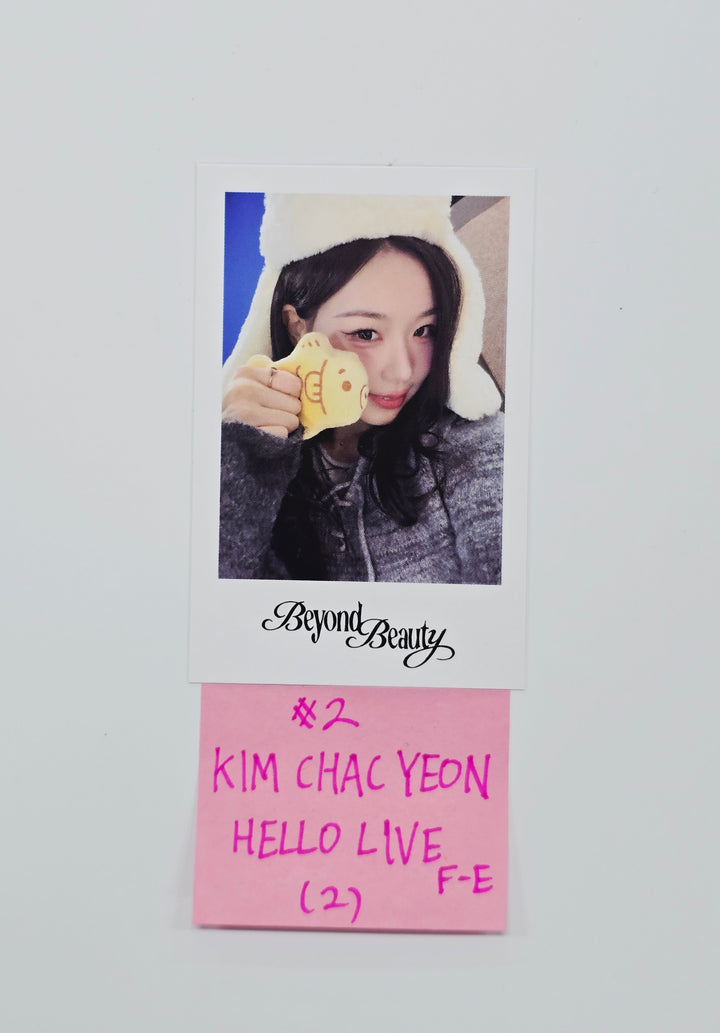Triples_msnz "Beyond Beauty" - Hello Live Fansing Event Polaroid type Photocard (Objekt Music Album ver.) [26.01.23]