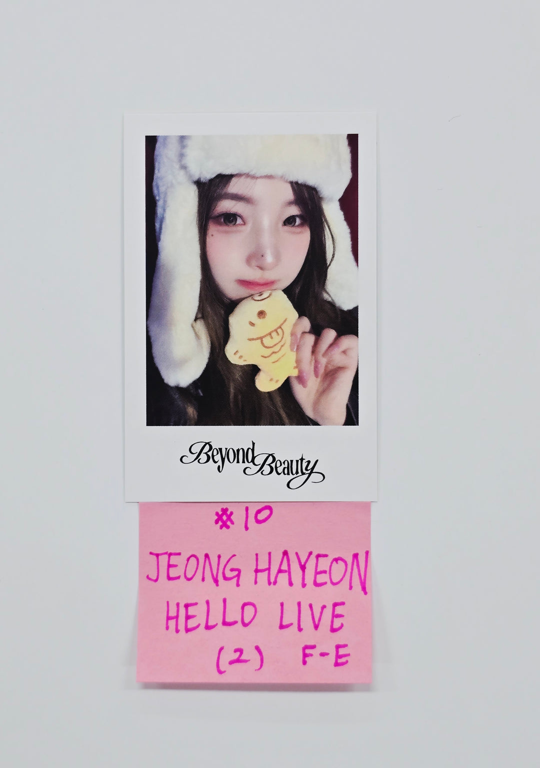 Triples_msnz "Beyond Beauty" - Hello Live Fansing Event Polaroid type Photocard (Objekt Music Album ver.) [26.01.23]