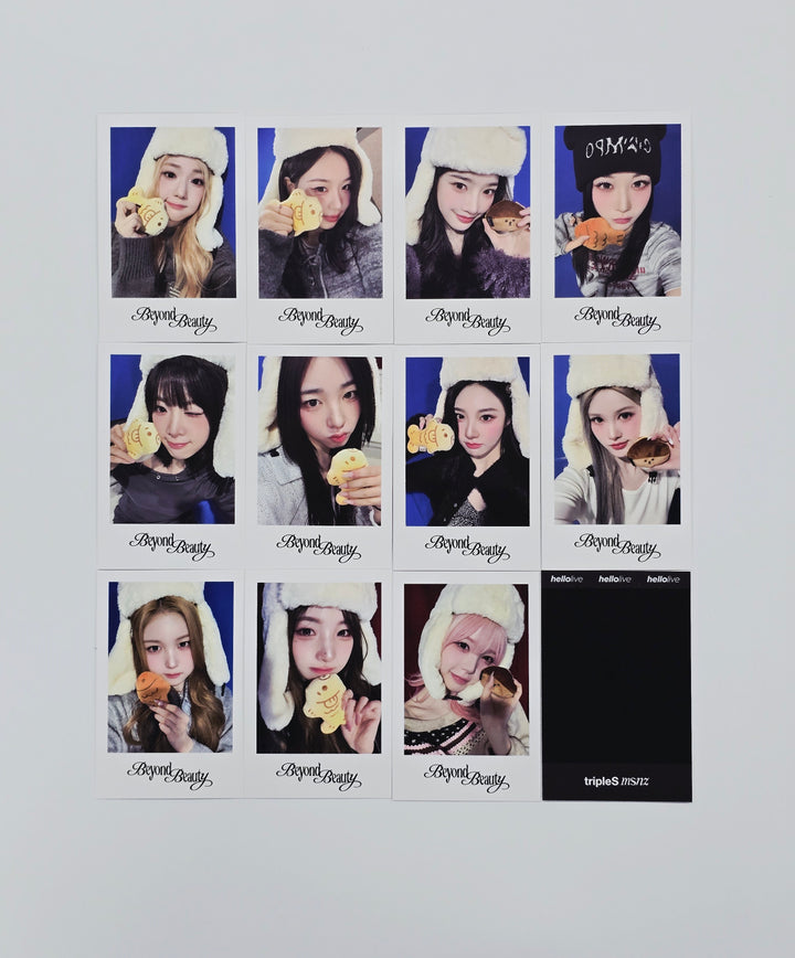 Triples_msnz "Beyond Beauty" - Hello Live Fansing Event Polaroid type Photocard (Objekt Music Album ver.) [26.01.23]