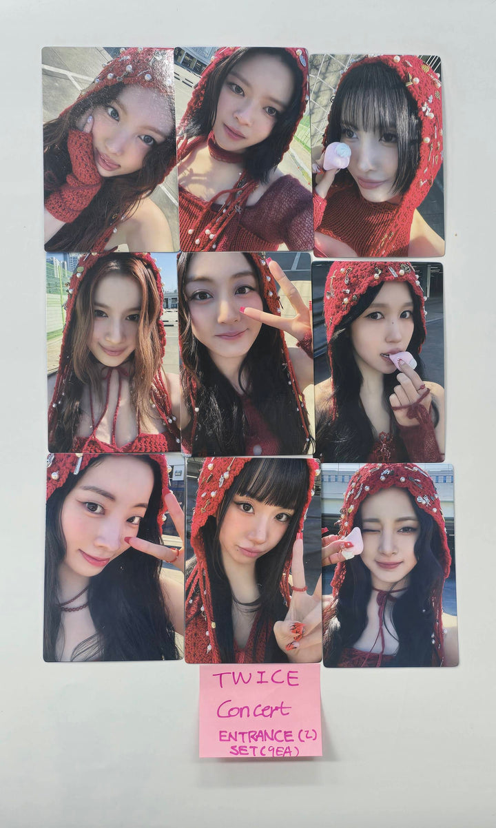 TWICE - Concert Entrance Photocards Set (9EA) (2) [26.1.23]