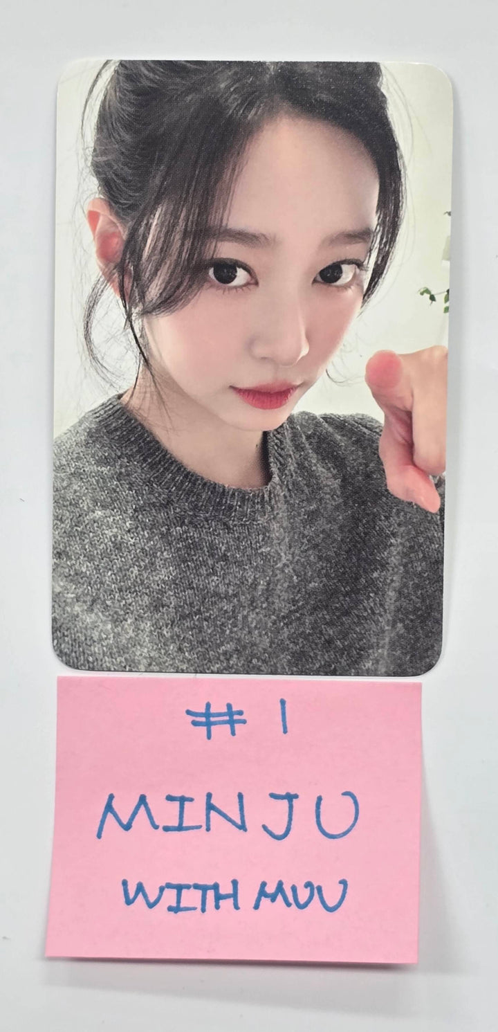 MINJU 2024 SEASON'S GREETINGS - WITHMUU Fansign Evenet Photocard [26.1.23]