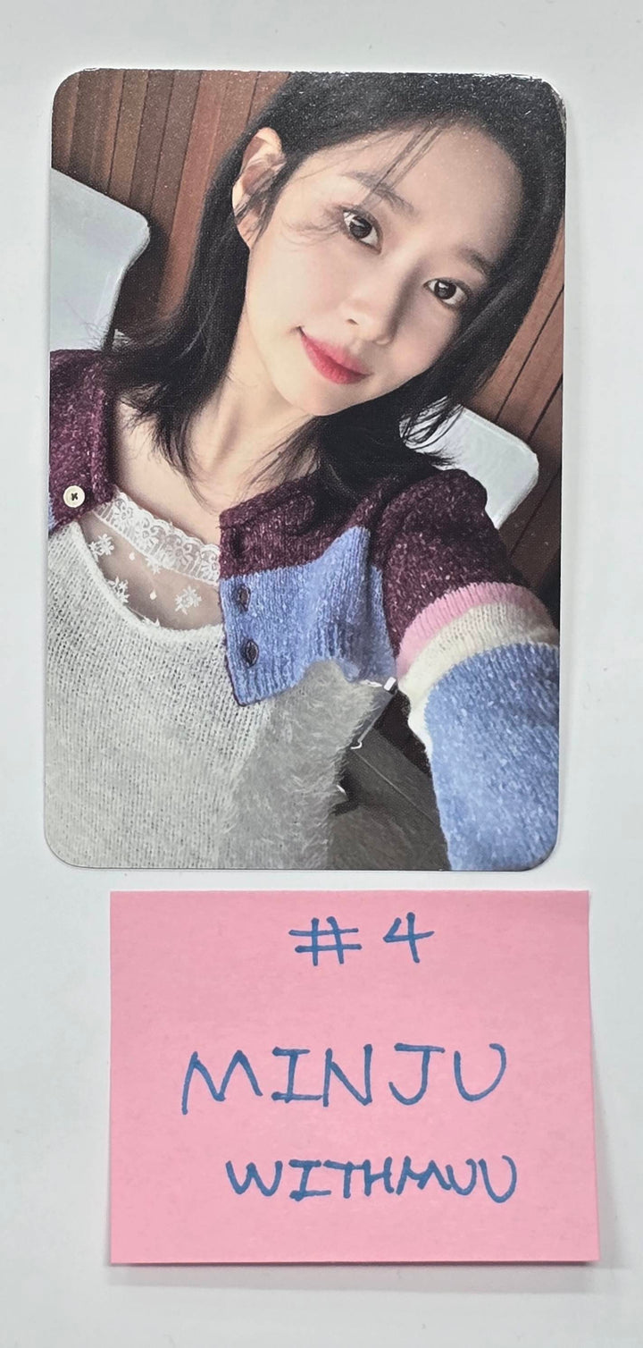 MINJU 2024 SEASON'S GREETINGS - WITHMUU Fansign Evenet Photocard [26.1.23]