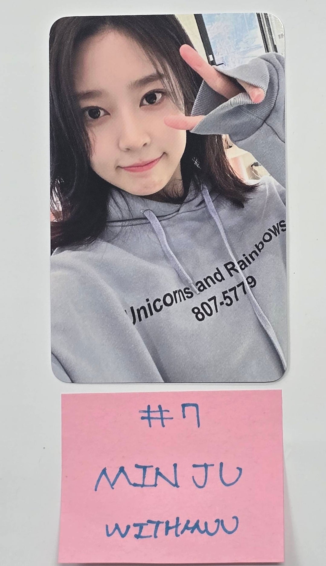 MINJU 2024 SEASON'S GREETINGS - WITHMUU Fansign Evenet Photocard [26.1.23]