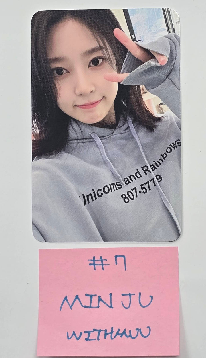 MINJU 2024 SEASON'S GREETINGS - WITHMUU Fansign Evenet Photocard [26.1.23]