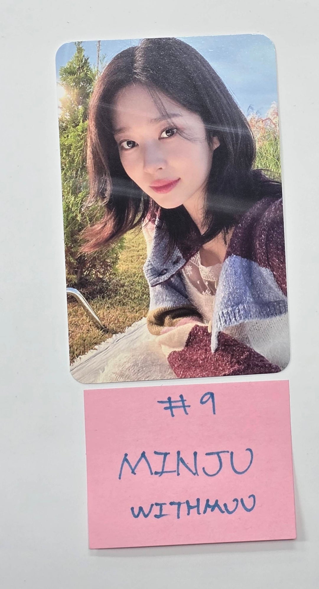 MINJU 2024 SEASON'S GREETINGS - WITHMUU Fansign Evenet Photocard [26.1.23]