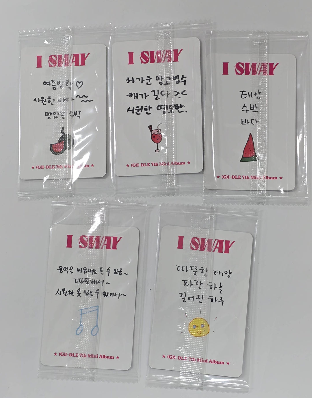 I-DLE "I SWAY" - Ktown4U Pre-Order Benefit Photocard [26.1.23]