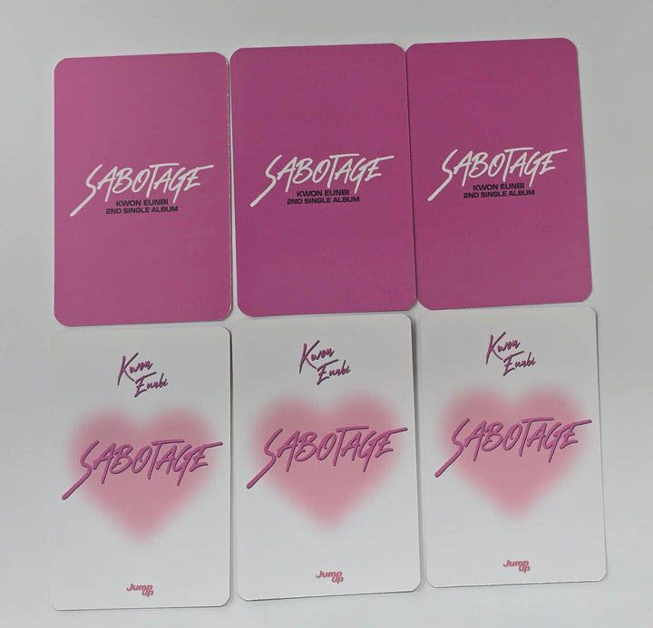 KWON EUNBI "SABOTAGE" - JUMP UP Fansign Event Photocard [26.1.23]
