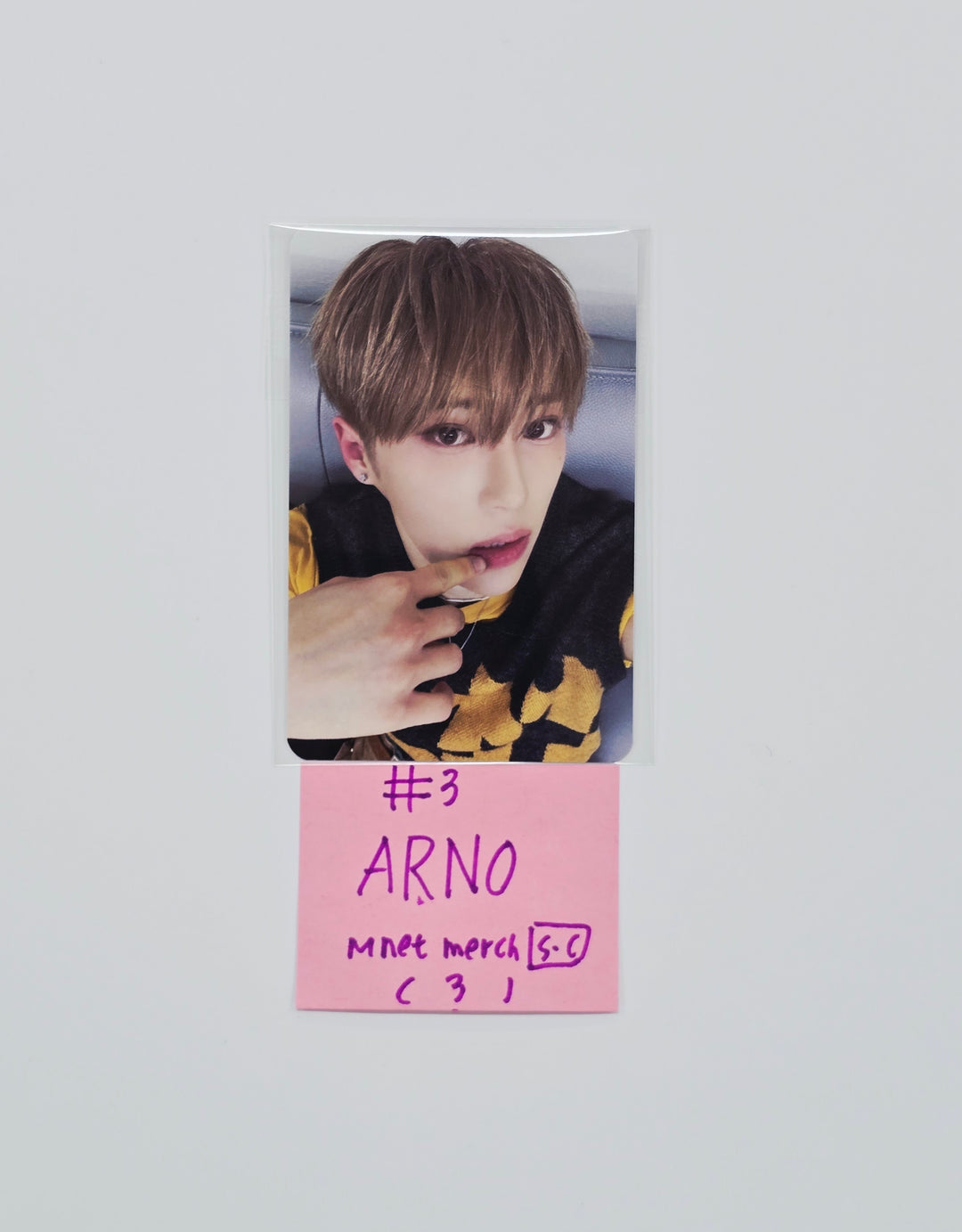 ALPHA DRIVE ONE "EUPHORIA" - Mnet Plus Merch Showcase Event Photocard (Freak Alarm ver.) [26.01.23]