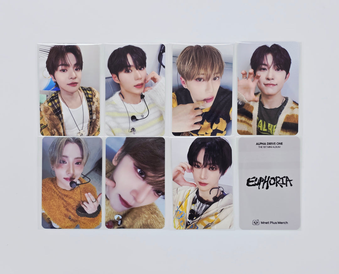 ALPHA DRIVE ONE "EUPHORIA" - Mnet Plus Merch Showcase Event Photocard (Freak Alarm ver.) [26.01.23]