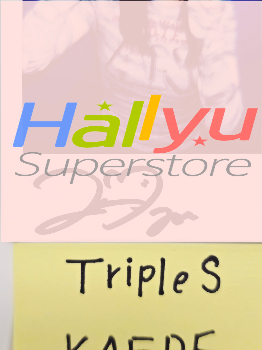 KAEDE (of Triples_msnz) "Beyond Beauty" - Hand Autograhped(Signed) Polaroid [26.01.23]