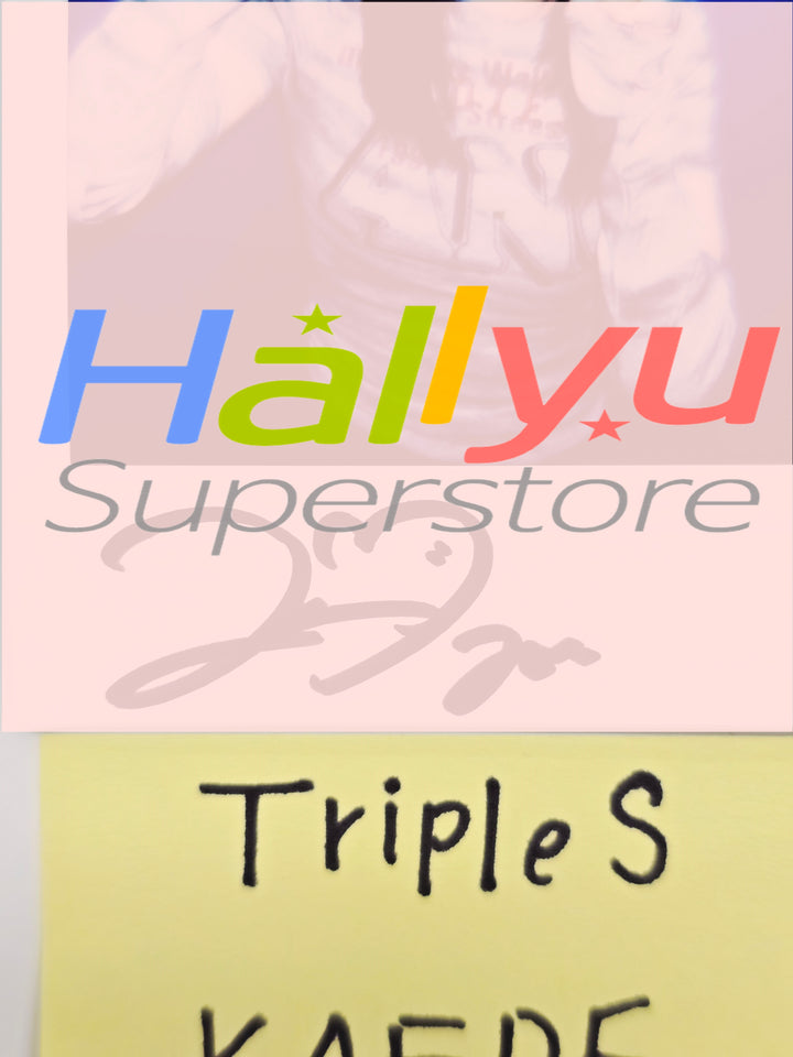 KAEDE (of Triples_msnz) "Beyond Beauty" - Hand Autograhped(Signed) Polaroid [26.01.23]
