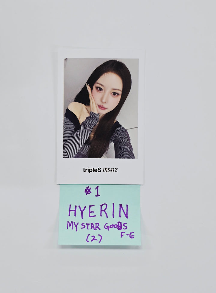 Triples_msnz "Beyond Beauty" - My Star Goods Fansing Event Polaroid type Photocard (Objekt Music Album ver.) [26.01.26]
