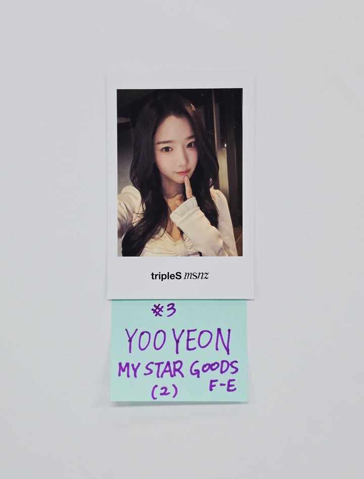 Triples_msnz "Beyond Beauty" - My Star Goods Fansing Event Polaroid type Photocard (Objekt Music Album ver.) [26.01.26]