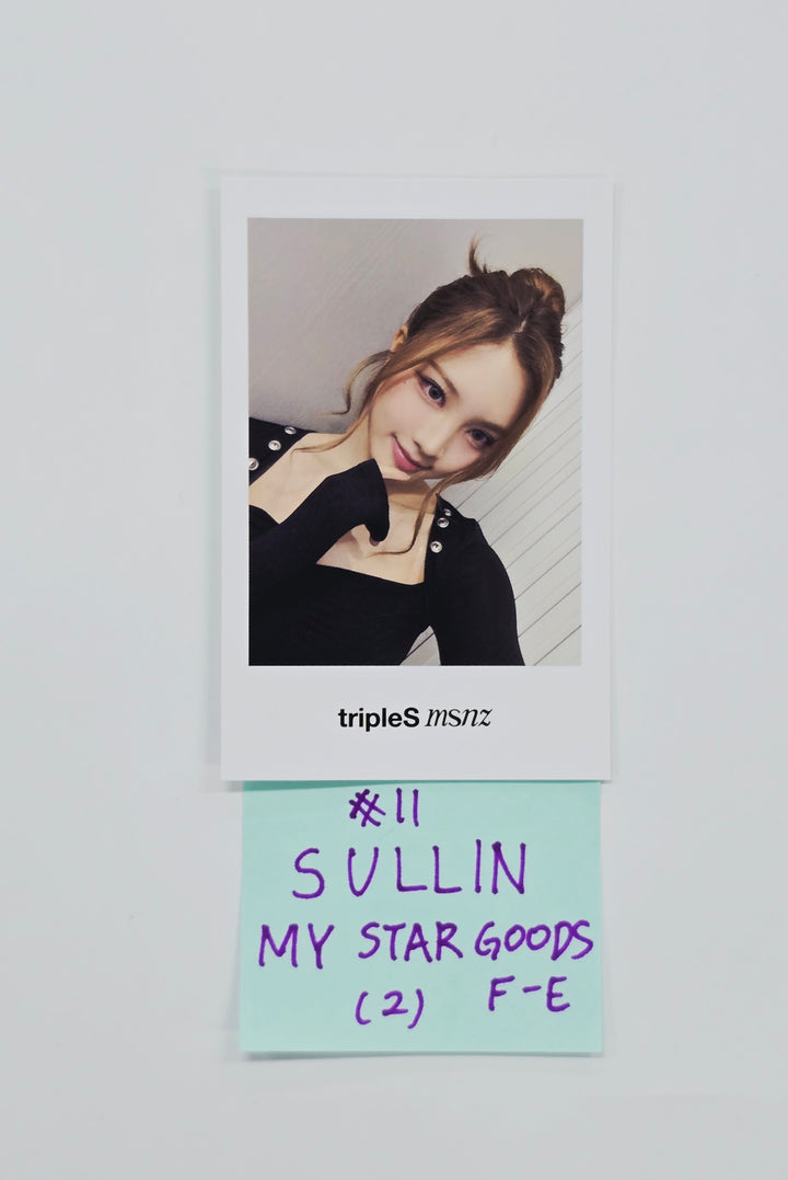 Triples_msnz "Beyond Beauty" - My Star Goods Fansing Event Polaroid type Photocard (Objekt Music Album ver.) [26.01.26]