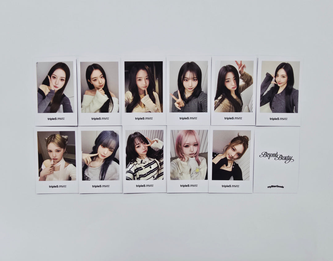 Triples_msnz "Beyond Beauty" - My Star Goods Fansing Event Polaroid type Photocard (Objekt Music Album ver.) [26.01.26]