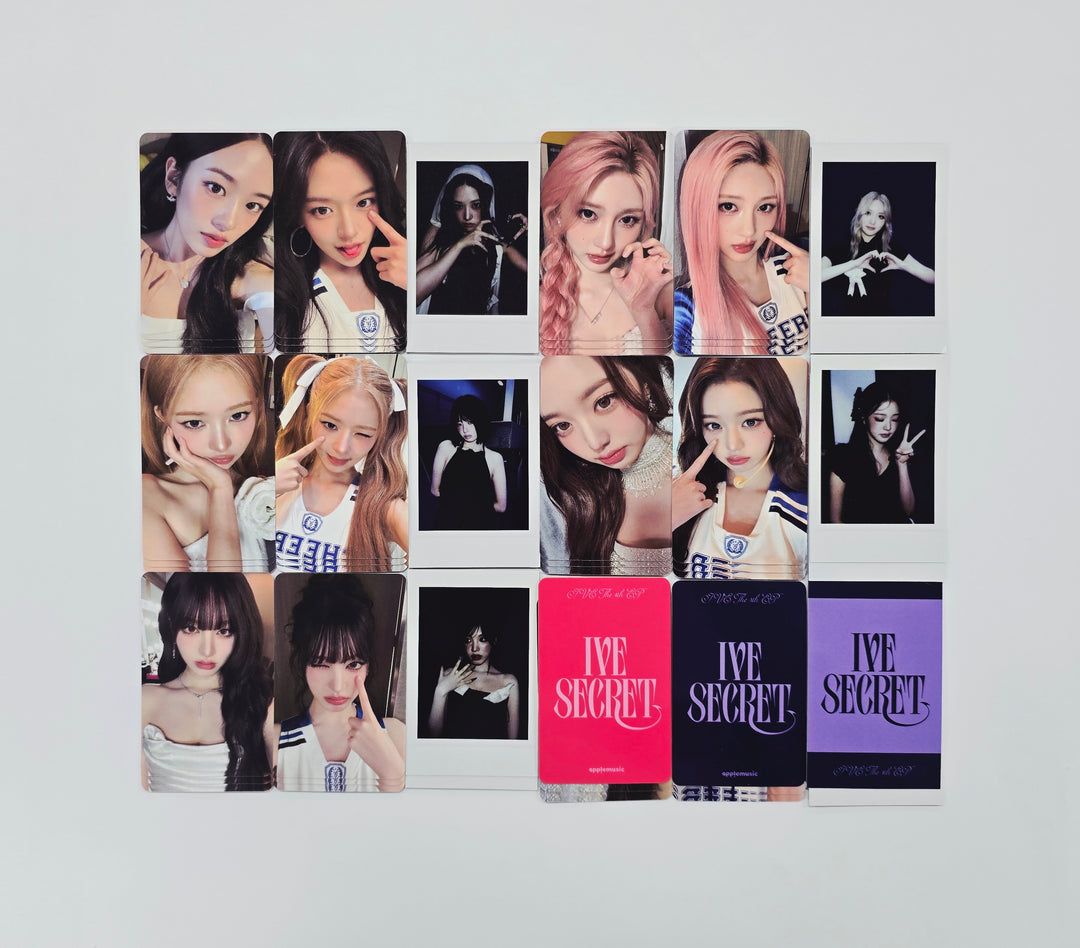 IVE "IVE SECRET" - Apple Music Lucky Draw Event Photocard & Polaroid type Photocard [26.01.26]