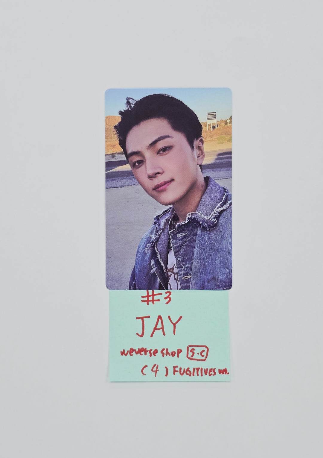 ENHYPEN "THE SIN VANISH" - Weverse Shop Showcase Live Event Photocard (FUGITIVES ver.) [26.01.26]