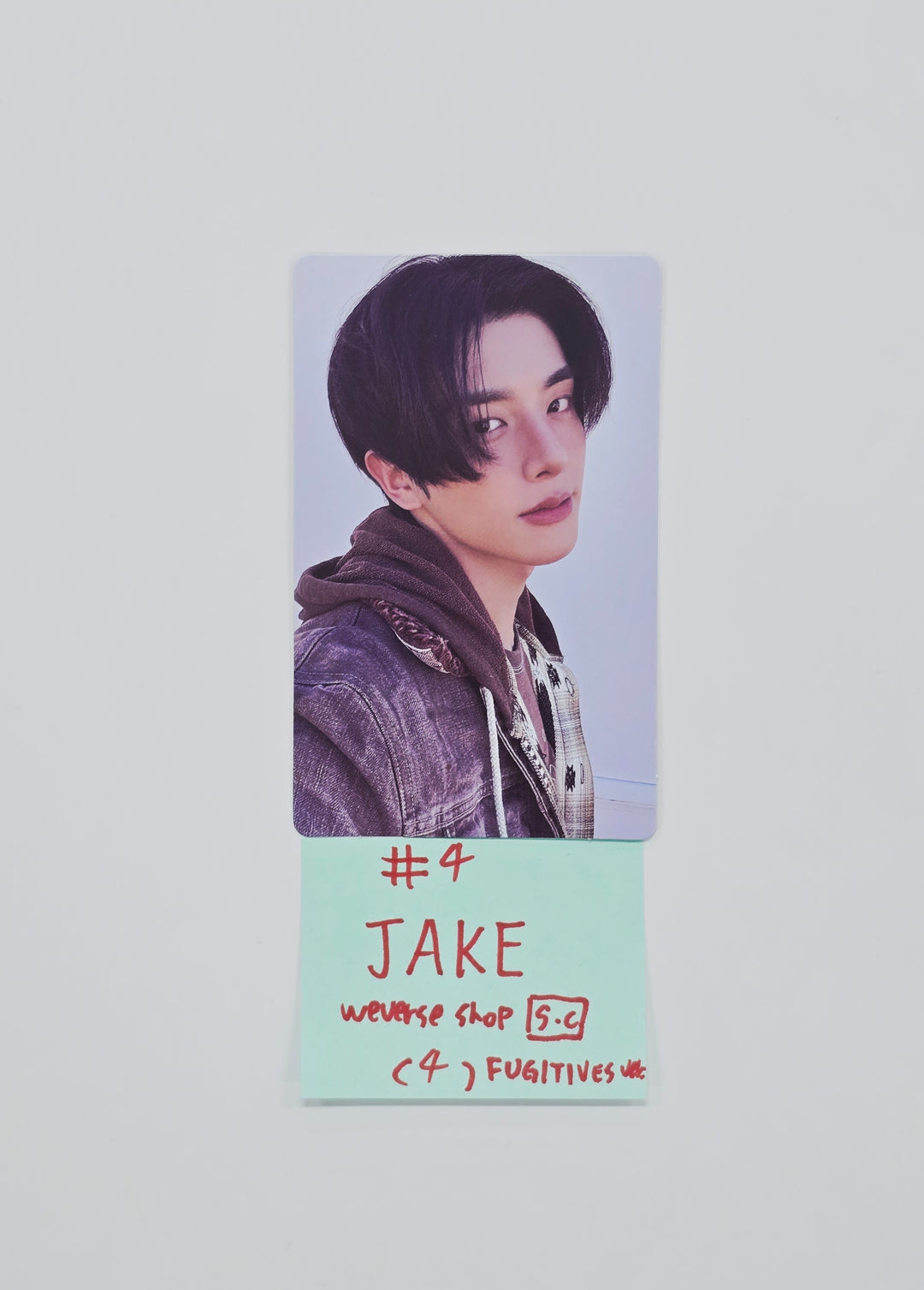 ENHYPEN "THE SIN VANISH" - Weverse Shop Showcase Live Event Photocard (FUGITIVES ver.) [26.01.26]