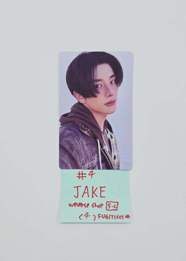 ENHYPEN "THE SIN VANISH" - Weverse Shop Showcase Live Event Photocard (FUGITIVES ver.) [26.01.26]