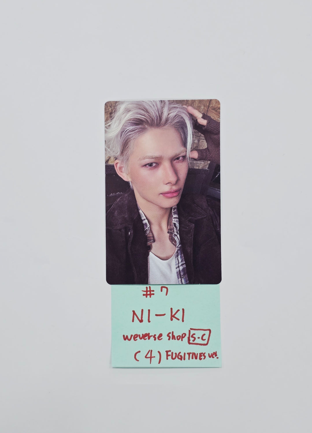 ENHYPEN "THE SIN VANISH" - Weverse Shop Showcase Live Event Photocard (FUGITIVES ver.) [26.01.26]