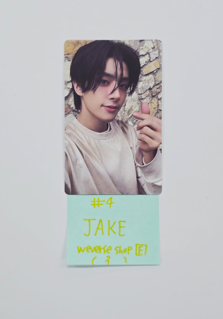 ENHYPEN "THE SIN VANISH" - Weverse Shop Pre-Order Benefit Photocard (FUGITIVES ver.) [26.01.26]