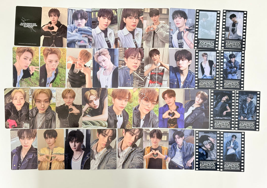 ALPHA DRIVE ONE "EUPHORIA" - Pop-Up Official Random Trading Photocard (Freke Alarm ver.) (1) [26.1.26]