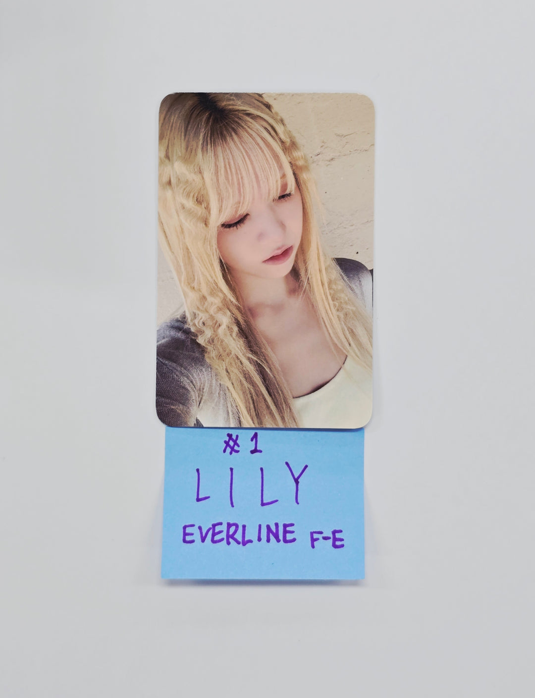 NMIXX "Blue Valentine" - Everline Fansign Event Photocard R2 [26.01.27]