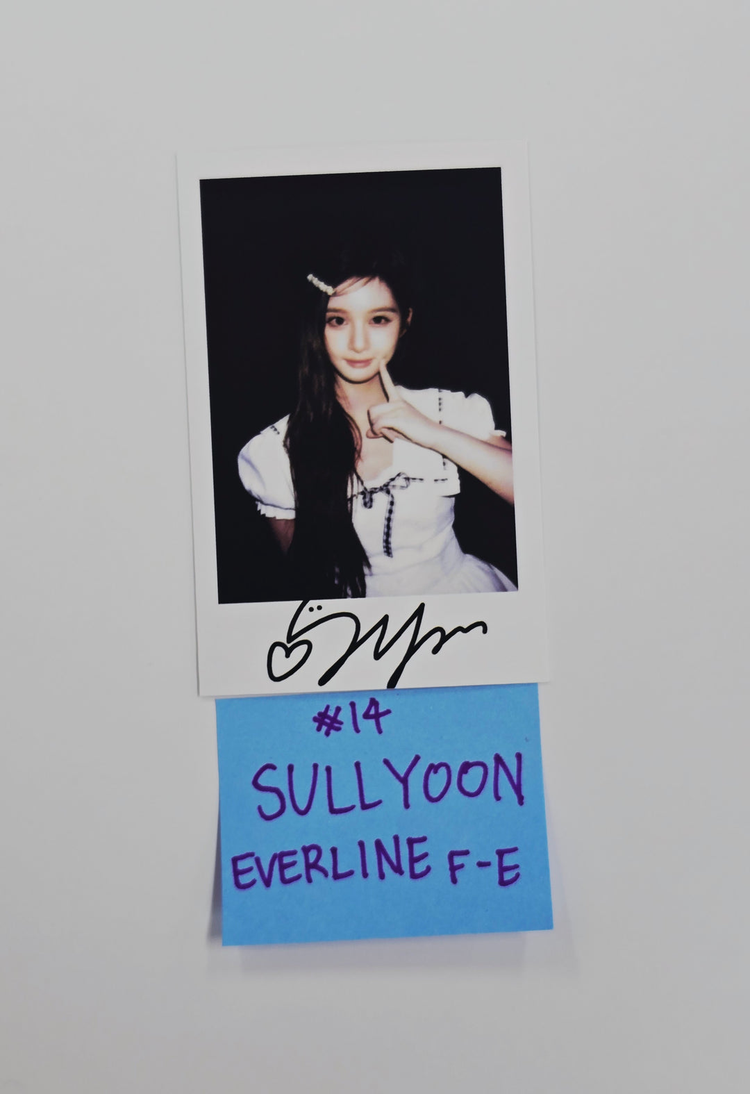 NMIXX "Blue Valentine" - Everline Fansign Event Photocard R2 [26.01.27]