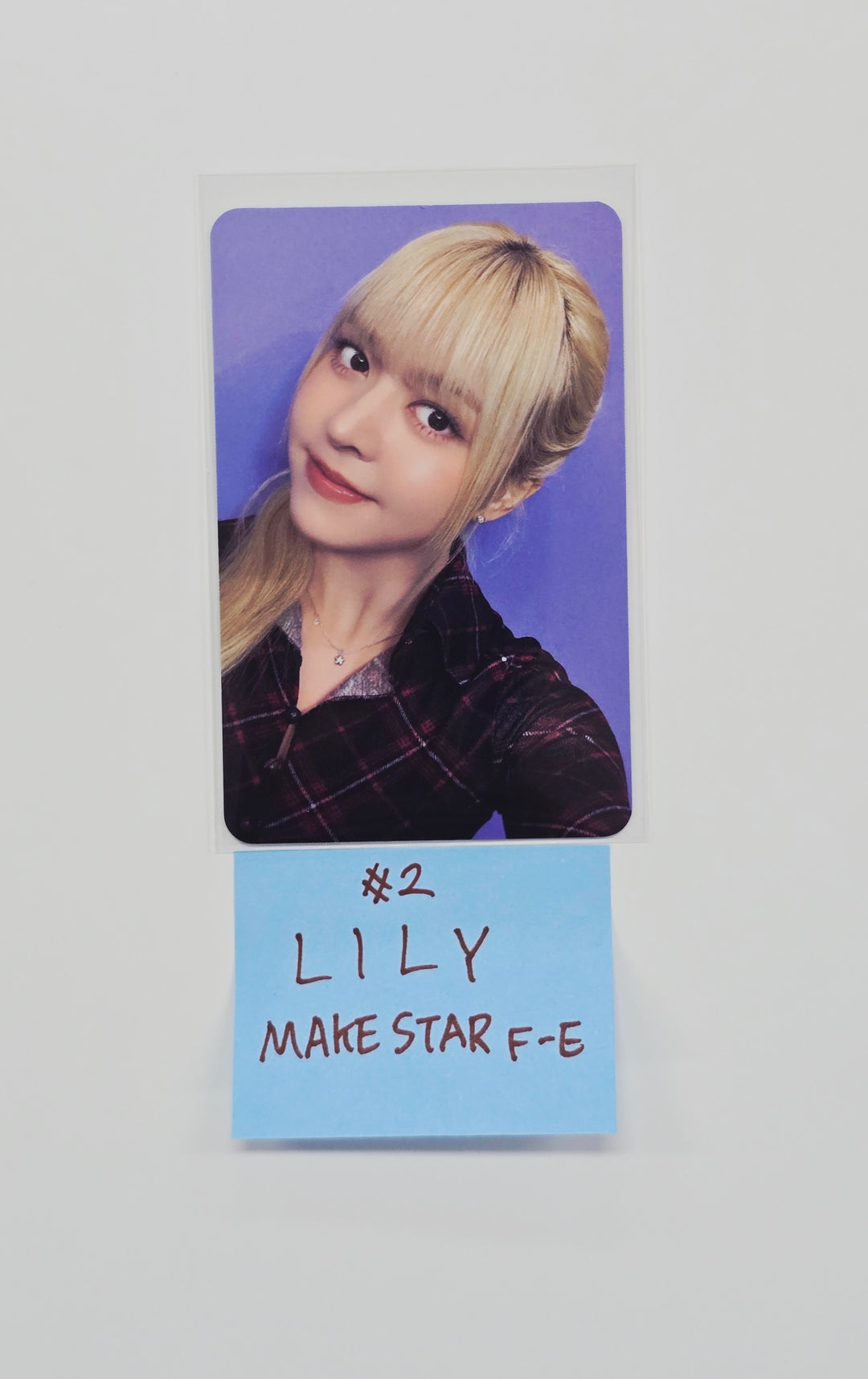 NMIXX "Blue Valentine" - Makestar Fansign Event Photocard R14 (2) [26.01.27]