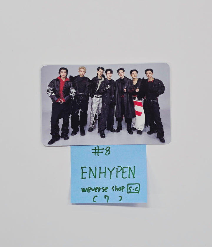 ENHYPEN "THE SIN VANISH" - Weverse Shop (Studio Choom) Event Photocard [26.01.27]