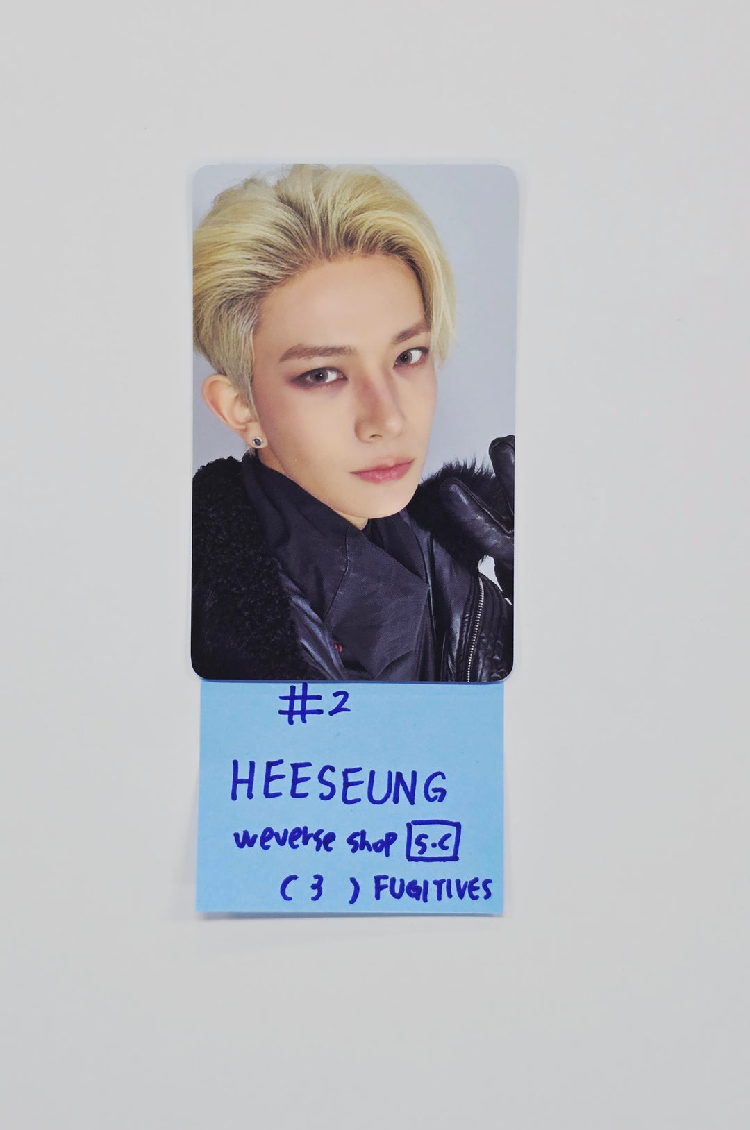 ENHYPEN "THE SIN VANISH" - Weverse Shop (Studio Choom) Event Photocard (FUGITIVES Ver.) [26.01.27]