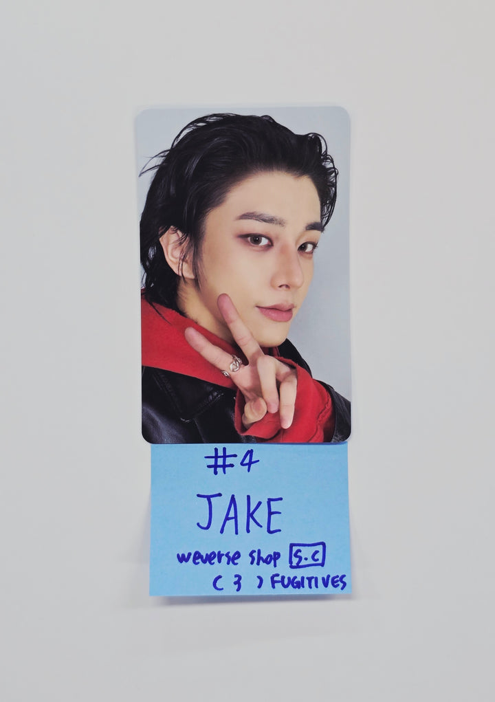 ENHYPEN "THE SIN VANISH" - Weverse Shop (Studio Choom) Event Photocard (FUGITIVES Ver.) [26.01.27]