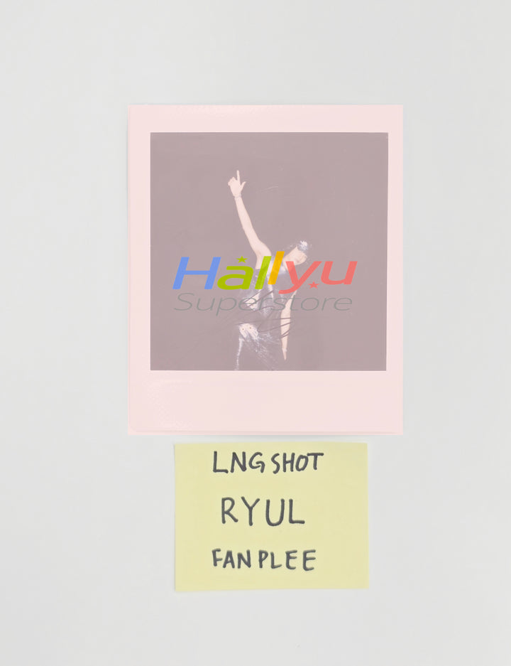 RYUL (of LNGSHOT) "SHOT CALLERS" - Hand Autograhped(Signed) Polaroid [26.01.27]