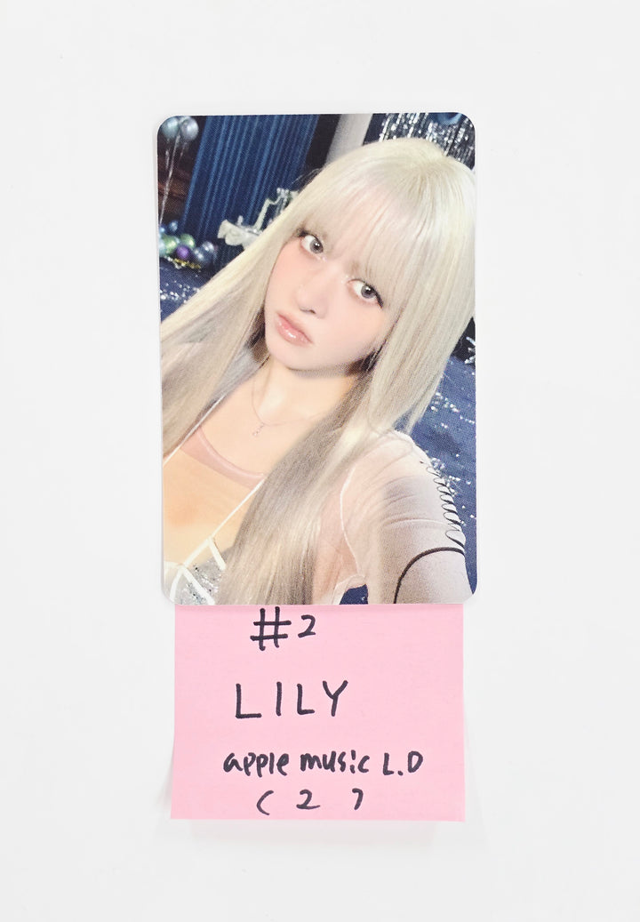 NMIXX "Blue Valentine" - Apple Music Lucky Draw Event Photocard, polaroid type Photocard R2 [26.01.28]