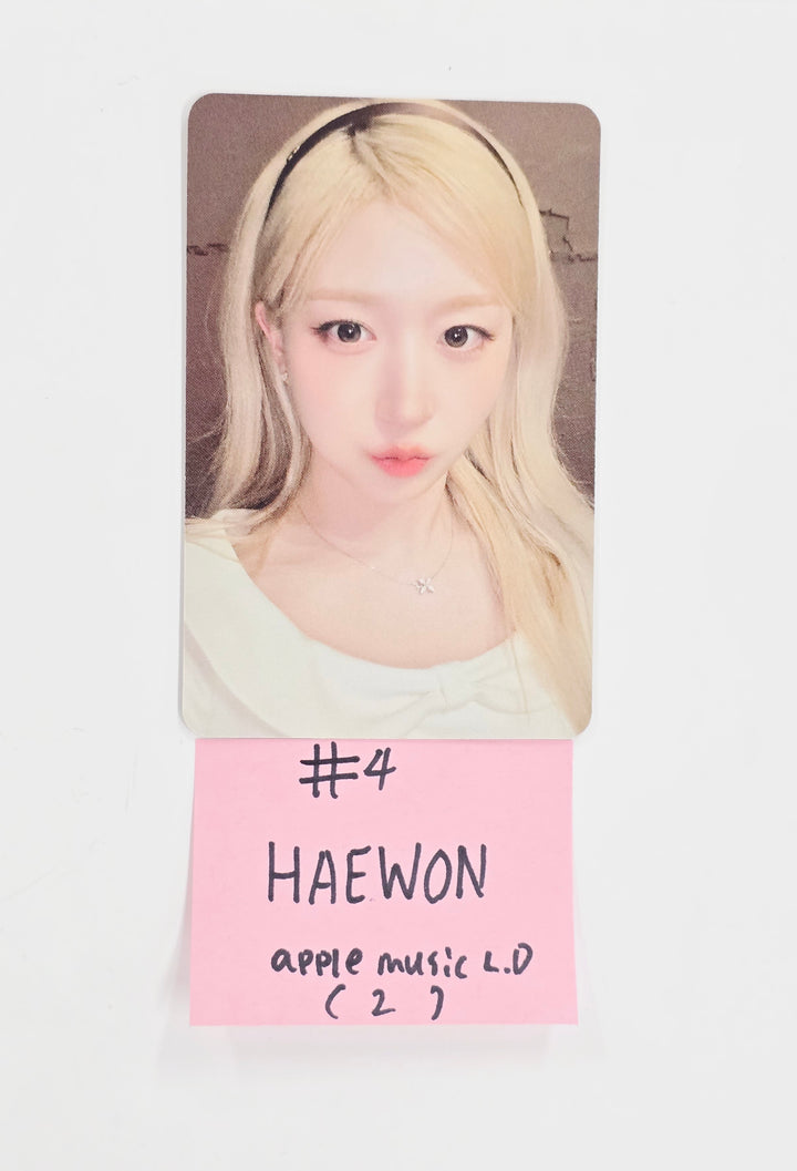 NMIXX "Blue Valentine" - Apple Music Lucky Draw Event Photocard, polaroid type Photocard R2 [26.01.28]