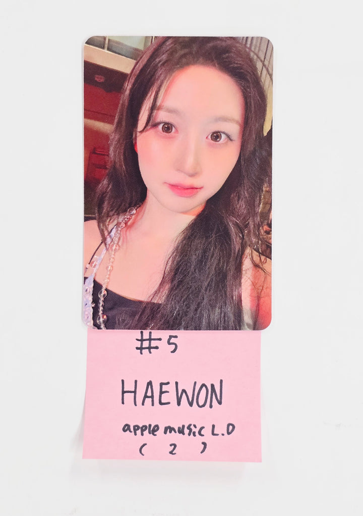 NMIXX "Blue Valentine" - Apple Music Lucky Draw Event Photocard, polaroid type Photocard R2 [26.01.28]